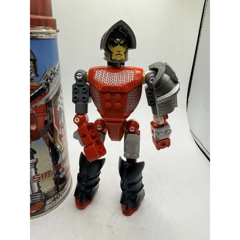 LEGO Knight’s Kingdom Castle Sir Adric 8704 Knight w/ Tin